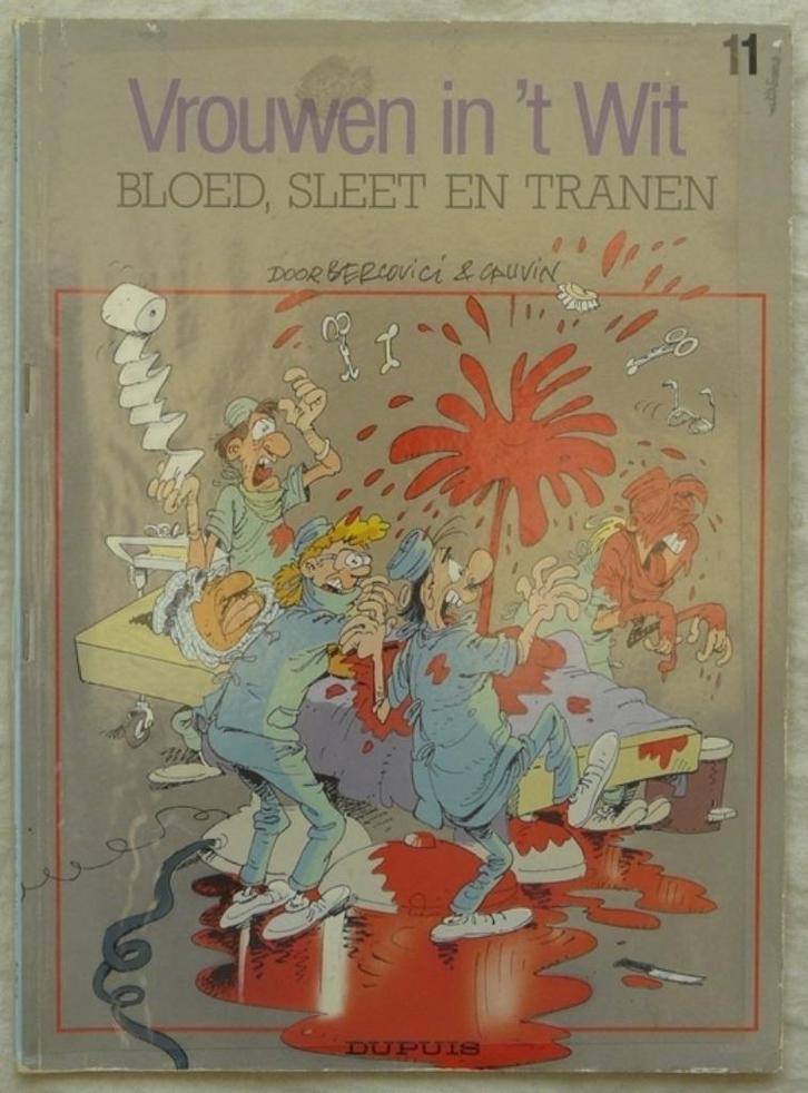 Vrouwen in 't Wit, Bloed, Sleet En Tranen, Nr.11, 1993.(1), Boeken, Stripverhalen, Gelezen, Eén stripboek, Ophalen of Verzenden