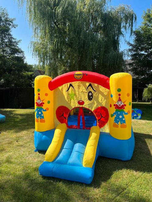 Happy Hop springkasteel, Kinderen en Baby's, Speelgoed | Buiten | Springkussens, Zo goed als nieuw, Ophalen