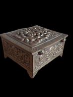 Boîte à bijoux en bronze de 11 cm sur 6, Antiquités & Art, Enlèvement, Bronze