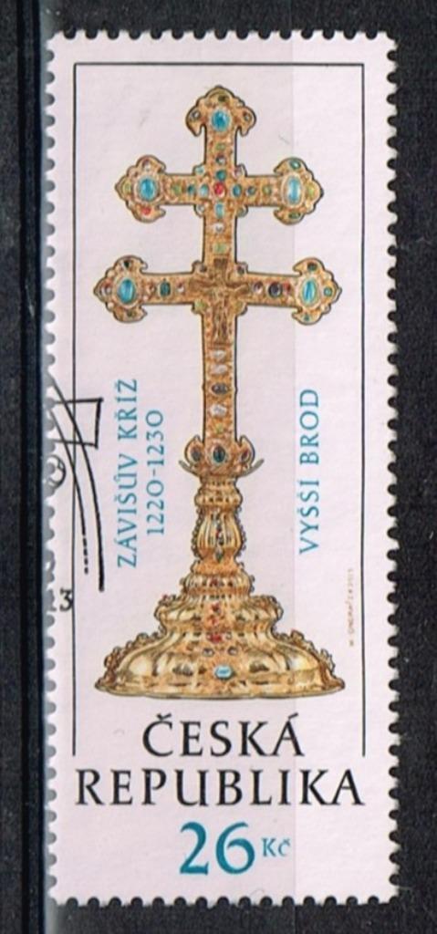 Postzegels uit Ceska - K 3477 - Zawisch Kruis, Postzegels en Munten, Postzegels | Europa | Overig, Gestempeld, Overige landen