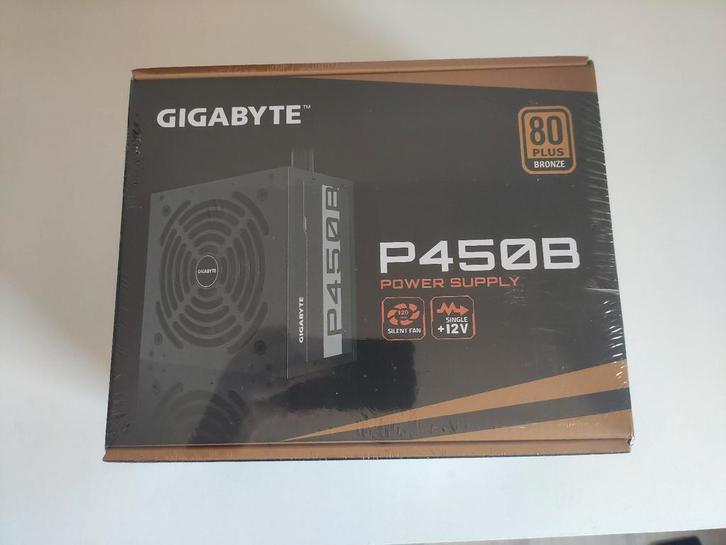 Gigabyte gp-p450b voeding/psu nieuw sealed/in verpakking, Computers en Software, Interne voedingen, Nieuw, Ophalen of Verzenden