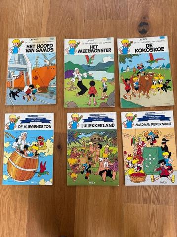 Jommeke strips Jef Nys 6stuks 2€/stuk of 10€/pakket beschikbaar voor biedingen