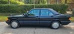 Mercedes 190E Automaat, 93000km., Auto's, Automaat, Blauw, 5 zetels, Grijs