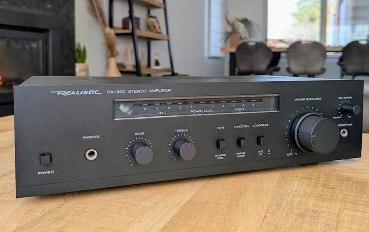 Realistic versterker in perfecte staat, Audio, Tv en Foto, Versterkers en Ontvangers, Stereo, Ophalen of Verzenden