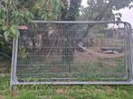 4 WERFAFSLUITING/Bouwhek  2m00 X 3m50, Ophalen, Zo goed als nieuw, Inox