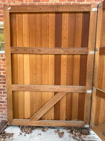 4 Houten panelen cederhout, Tuin en Terras, Ophalen