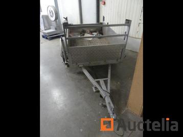 BW Aanhangwagens 500 kg enkelassige aanhangwagen beschikbaar voor biedingen