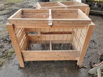 Cages à engraissement pour poulets 