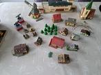 Allerlei miniatuurhuisjes voor modelspoortreinen, Ophalen of Verzenden, Gebruikt