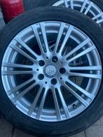 Pneus 245/45/17 continetal sur jantes Mercedes, Auto-onderdelen, Banden en Velgen, Ophalen, Banden en Velgen, 17 inch, Personenwagen