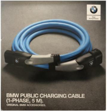 BMW LAADKABEL voor OPLAADBARE HYBRIDE, Ophalen, Nieuw, BMW