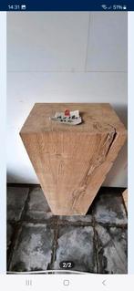 18x28x93cm Industriele eiken zuil/pilaar/balk/sokkel., Huis en Inrichting, Woonaccessoires | Zuilen en Pilaren, Ophalen, Zo goed als nieuw