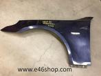 Voorscherm Spatbord BMW E60 E61 linksvoor Orientblau, -, Garde-boue, Utilisé, -