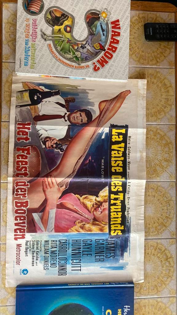 Marlow1969 met Bruce Lee, Verzamelen, Posters, Zo goed als nieuw, Ophalen of Verzenden