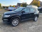 Jeep Compass - 2020 - Benzine - 38.395km, Auto's, Jeep, Parkeersensor, Leder en Stof, Zwart, Compass