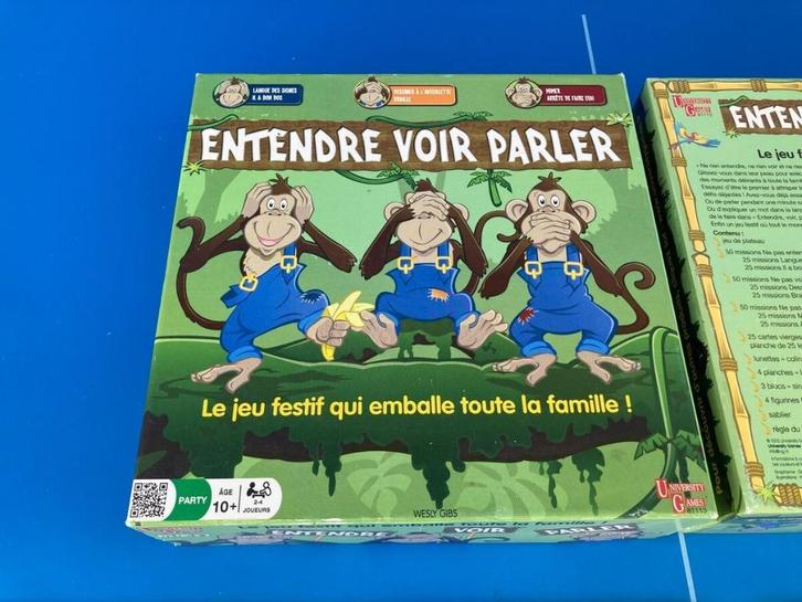 Entendre Voir Parler, Hobby & Loisirs créatifs, Jeux de société | Autre, Comme neuf, Enlèvement