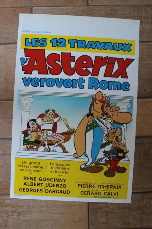 filmaffiche Asterix verovert Rome filmposter, Verzamelen, Posters, Zo goed als nieuw, Film en Tv, A1 t/m A3, Rechthoekig Staand