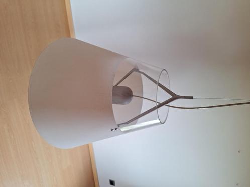 4 identieke lampen, Huis en Inrichting, Lampen | Hanglampen, Gebruikt, Kunststof, Metaal, Ophalen
