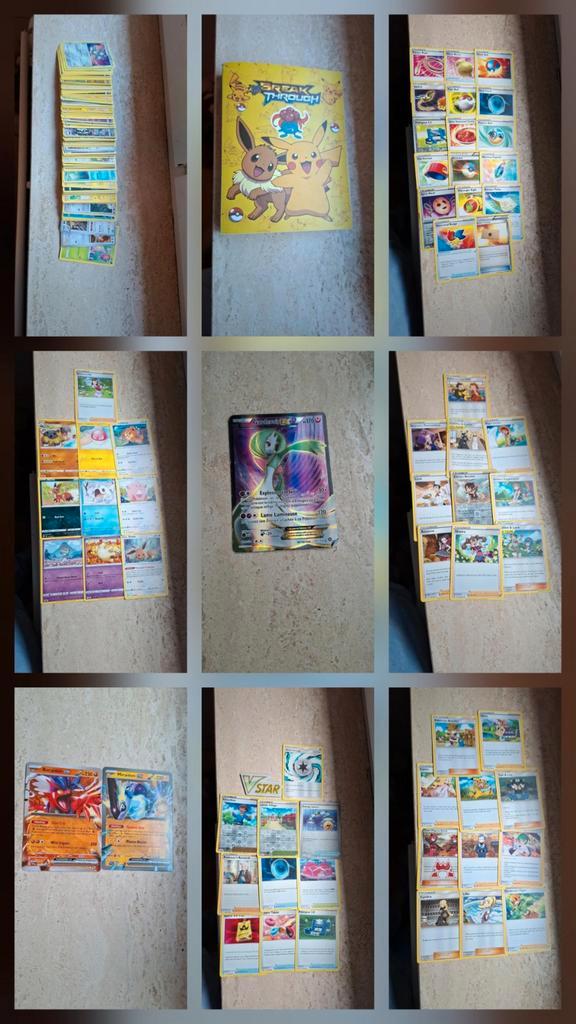 Pokémon kaarten + 2 gadgets, Hobby en Vrije tijd, Verzamelkaartspellen | Pokémon, Nieuw, Meerdere kaarten, Ophalen of Verzenden