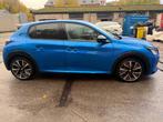 Peugeot 208 gt line  1.2 turbo boite automatique, 1199 cc, Blauw, Leder en Stof, 5 zetels