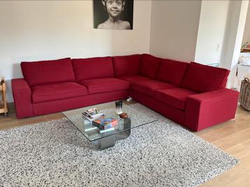 Kivik IKEA 5-zitsbank + voetenbank beschikbaar voor biedingen
