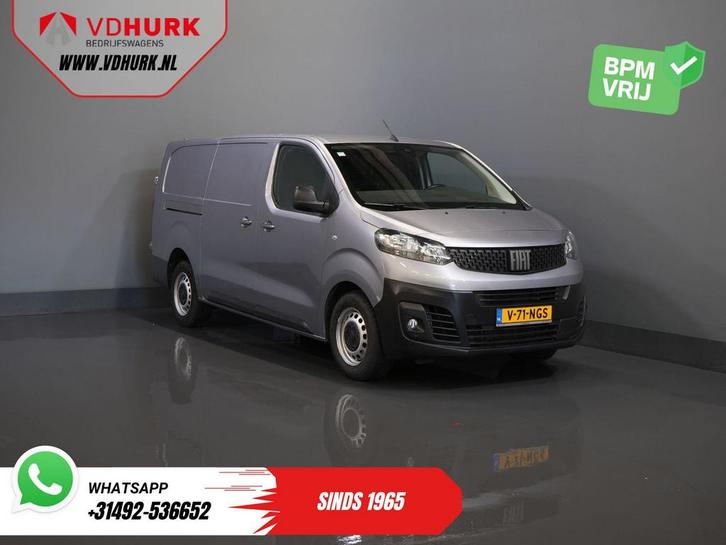 Fiat Scudo 2.0 MJ 145 pk L3 BPM VRIJ! Adapt.Cruise/ Climate/, Auto's, Bestelwagens en Lichte vracht, Bedrijf, ABS, Adaptive Cruise Control