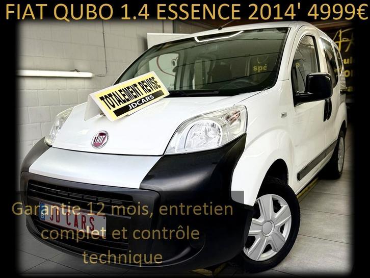 FIAT QUBO 1.4 ESSENCE ‼️GARANTIE 1 AN CTOK‼️, Autos, Fiat, Entreprise, Achat, Qubo, ABS, Airbags, Alarme, Ordinateur de bord, Verrouillage central