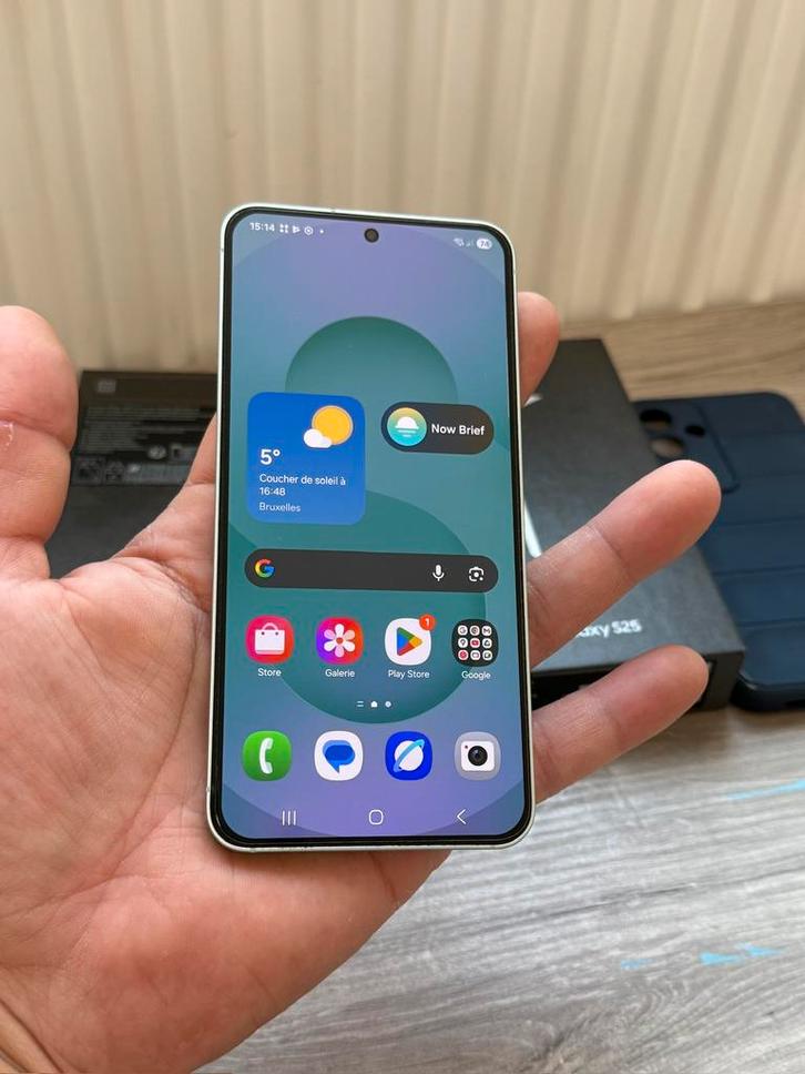 Samsung Galaxy S25 128GB vert NEUF!! Vd/ech, Telecommunicatie, Mobiele telefoons | Samsung, Zo goed als nieuw, Overige modellen