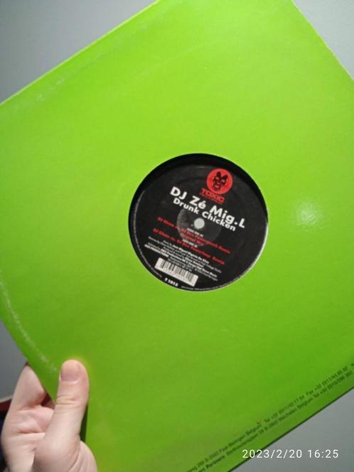12" DJ Zé Mig.L - Drunk Chicken (Triblal/Techno), CD & DVD, Vinyles | Dance & House, Utilisé, Autres genres, 12 pouces, Enlèvement ou Envoi