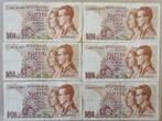 Bankbiljetten 50 frank 1966, Postzegels en Munten, Bankbiljetten | België, Setje, Ophalen