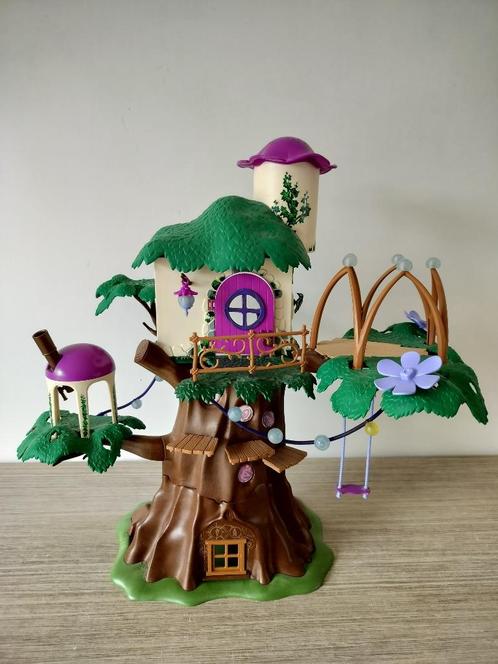 playmobil set 70799 Ayuma boom van de feeën, Kinderen en Baby's, Speelgoed | Playmobil, Zo goed als nieuw, Complete set, Ophalen