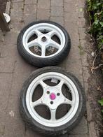 Yamaha Aerox velgenset 13 inch Wit met goede banden, Ophalen