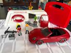 Playmobil Porsche rood compleet, Ophalen, Zo goed als nieuw