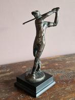 Ger van Tankeren Beeld Golfer, Antiek en Kunst, Ophalen of Verzenden, Brons