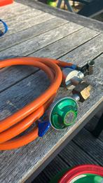 Antargaz fles, ontspanner en snelkoppeling en darm, Caravans en Kamperen, Kampeeraccessoires, Ophalen, Gebruikt