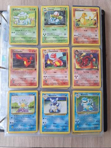Pokémon kaarten eerste edities (NL + EN), Enlèvement, Utilisé, Plusieurs cartes