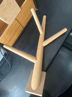 massief eiken design wandkapstok, Zo goed als nieuw, Minder dan 100 cm, Hout, Ophalen