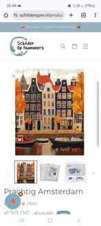 Schilder op nummers - Amsterdam, Hobby & Loisirs créatifs, Peinture, Enlèvement, Comme neuf