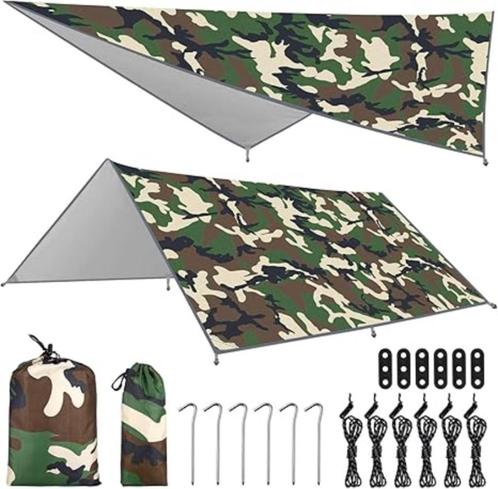 Tarp Camping 3 x 3 | waterdicht | campingzeil | Nieuw, Hobby en Vrije tijd, Overige Hobby en Vrije tijd, Nieuw, Verzenden