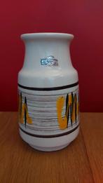 Vintage Bay Keramik vaasje - met origineel label - 519 17, Ophalen of Verzenden
