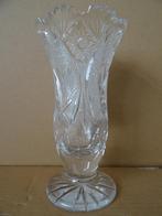 Vase Vase en cristal vase vintage Tchécoslovaquie 20cm 1960, Maison & Meubles, Autres matériaux, Utilisé, Moins de 50 cm, Autres couleurs