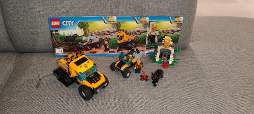 Lego City 60159- Jungle Halftrack Mission, Kinderen en Baby's, Speelgoed | Duplo en Lego, Zo goed als nieuw, Lego, Complete set