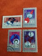 Roumanie 1967 - voyage spatial - Gagarine, Tereschkova, Autres thèmes, Affranchi, Enlèvement ou Envoi