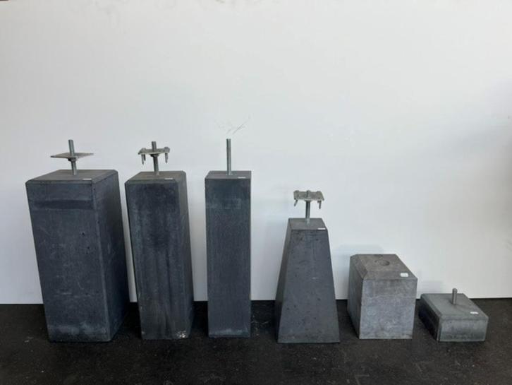 Betonpoeren en hardstenen sokkels scherp geprijsd!, Tuin en Terras, Overkappingen, Nieuw, Ophalen
