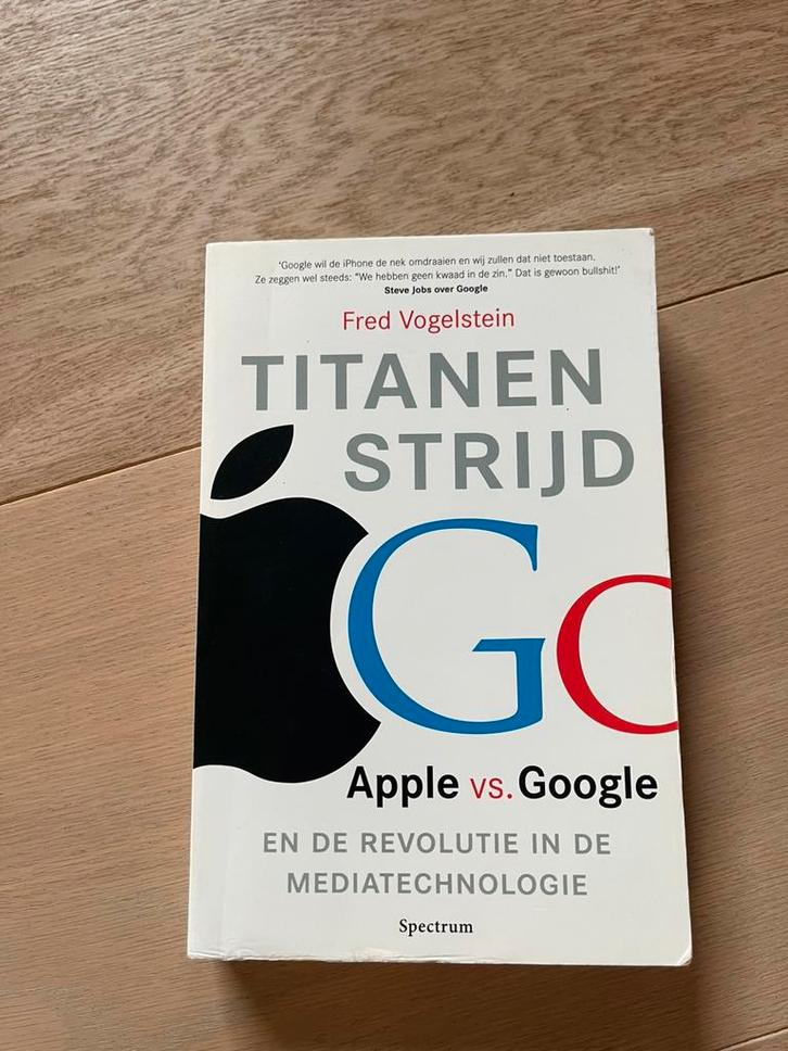 Fred Vogelstein - Titanenstrijd, Boeken, Wetenschap, Zo goed als nieuw, Ophalen