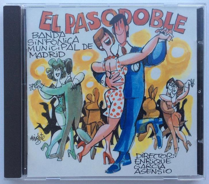 el pasodoble - banda sinfonica municipal de Madrid, CD & DVD, CD | Classique, Comme neuf, Orchestre ou Ballet, Enlèvement ou Envoi