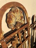 Smeedijzeren hek met poort in verscillende afmetingen., Tuin en Terras, Ophalen, Gebruikt