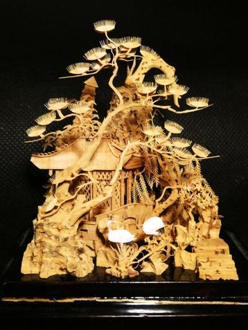 chinees diorama   in 3 delen beschikbaar voor biedingen