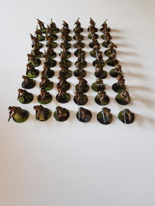 warlord bolt action: 6 german squad's (9 man per squad), Hobby en Vrije tijd, Wargaming, Zo goed als nieuw, Ophalen of Verzenden