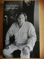 Ça s'est fait comme ça de Gérard Depardieu, Ophalen of Verzenden